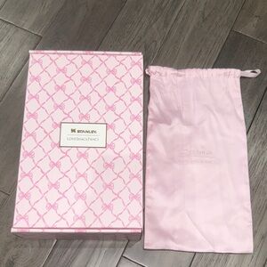 LoveShackFancy x Stanley Pink Box and Pouch Set
